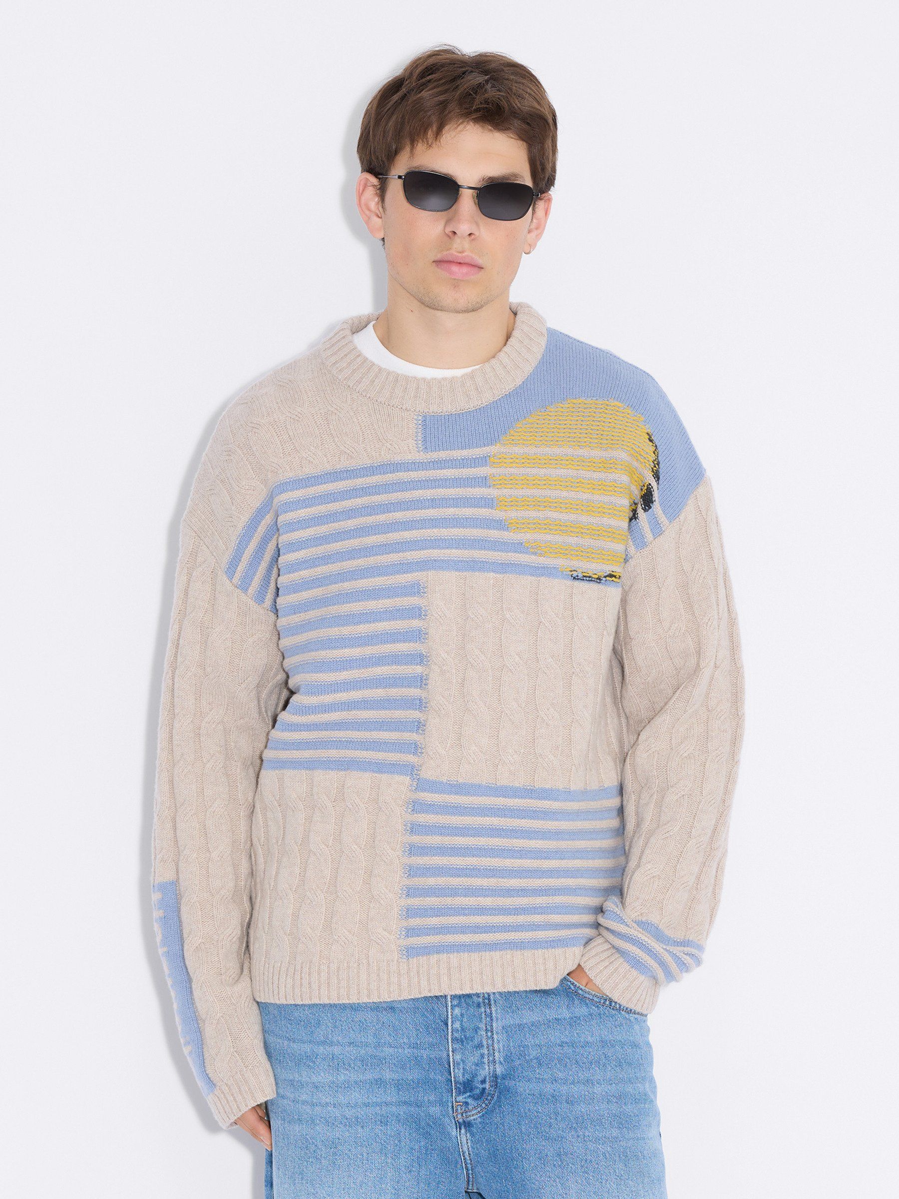 Retro Sun Sweater