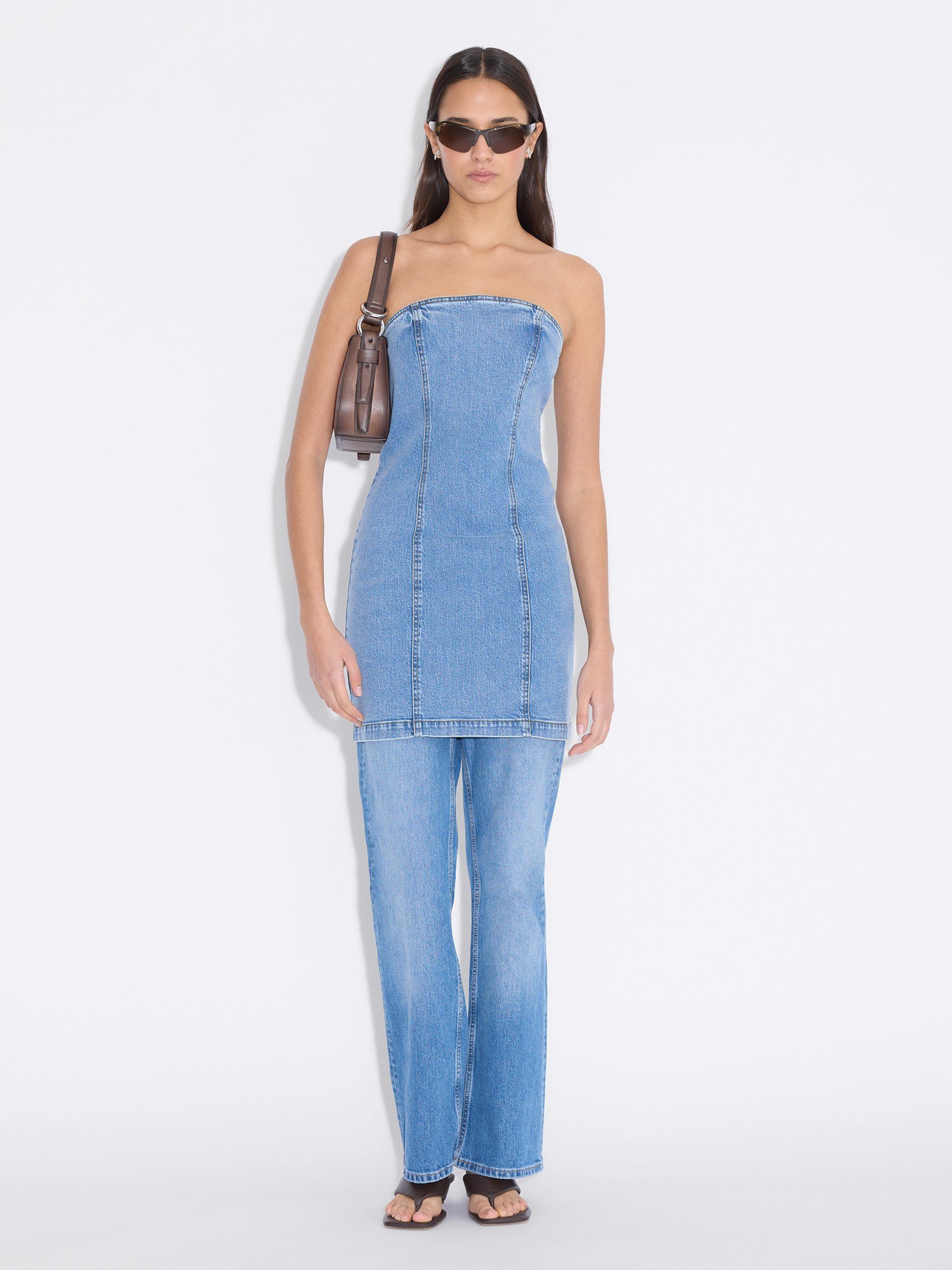 Kristin Short Denim Dress