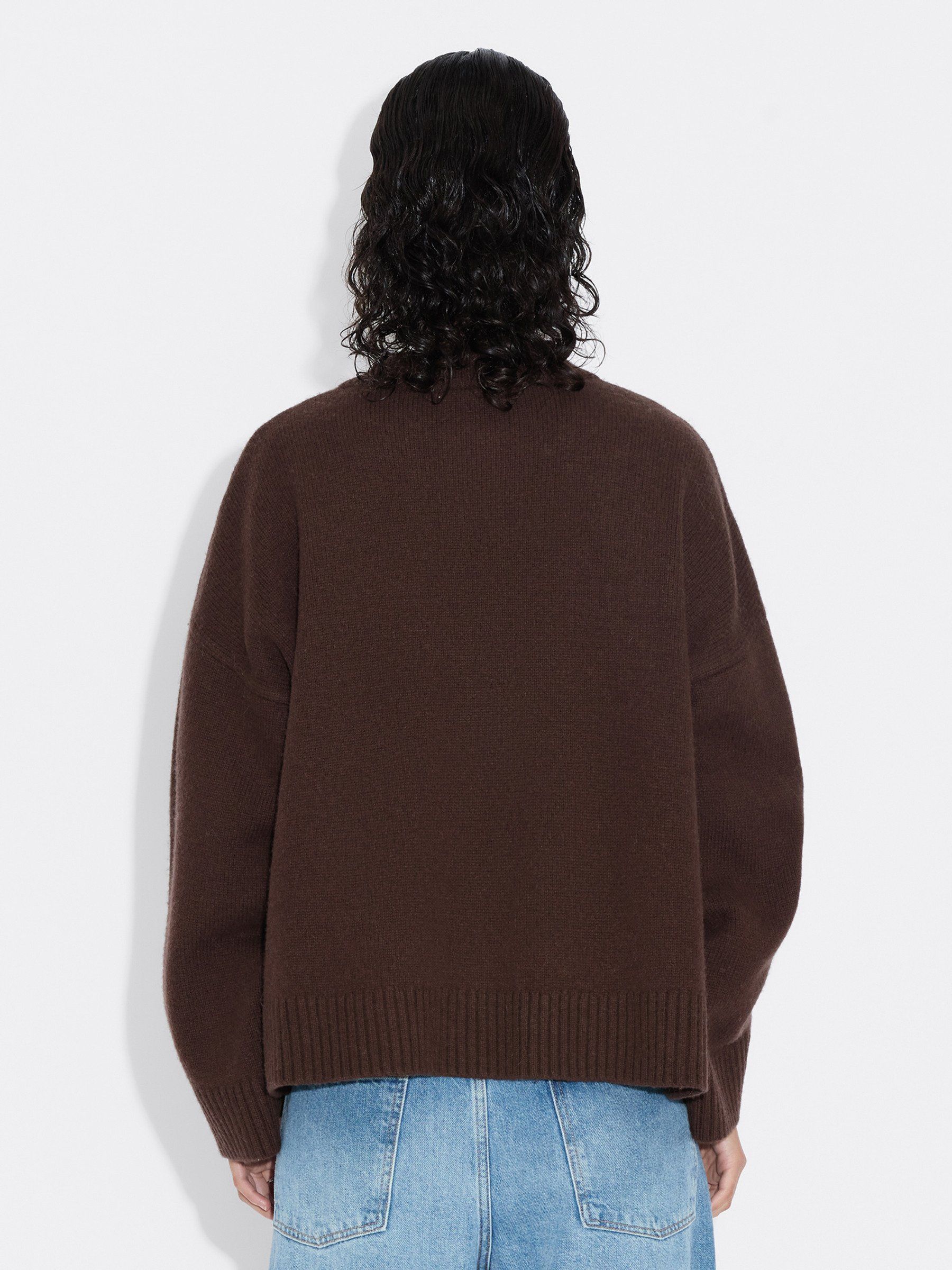 Wool Wide Cardigan