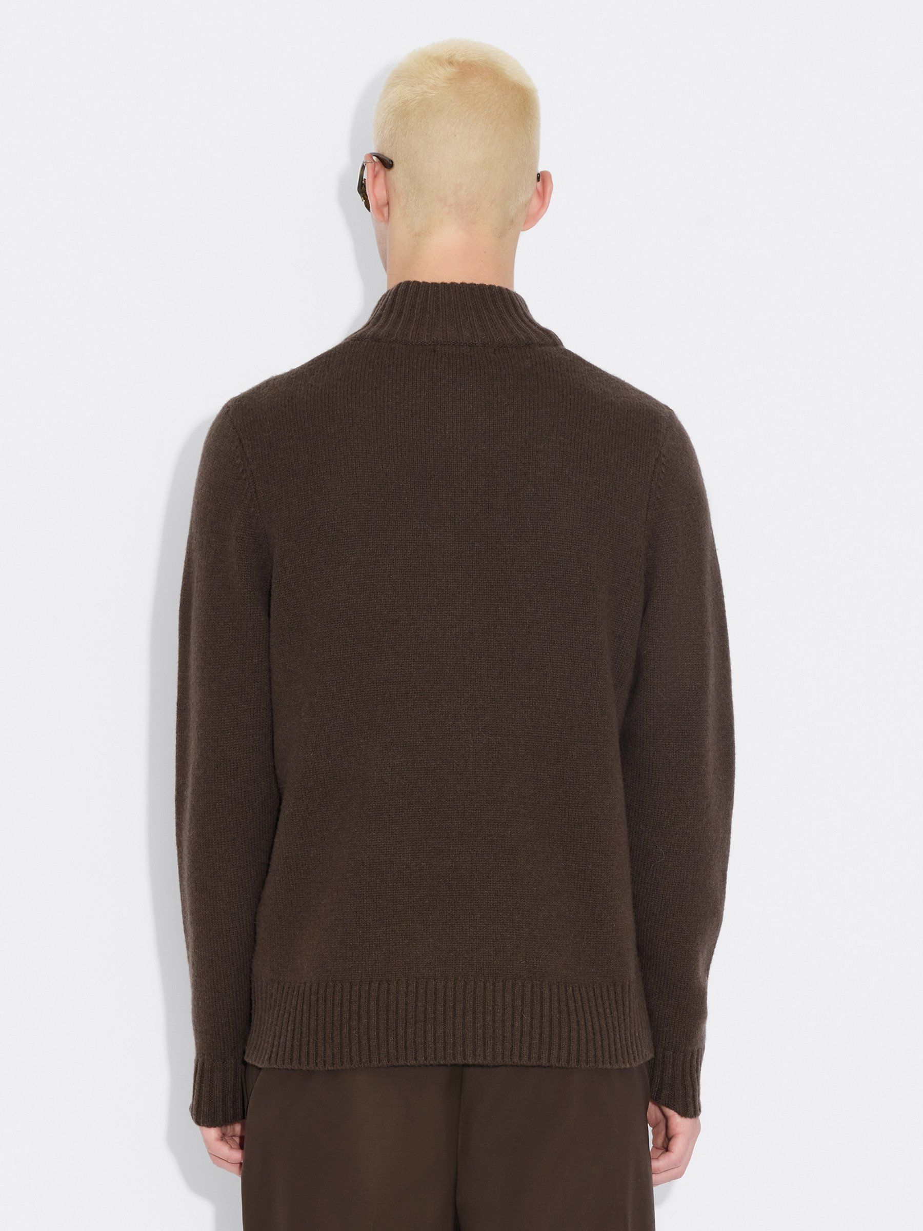 Wool Half Zip