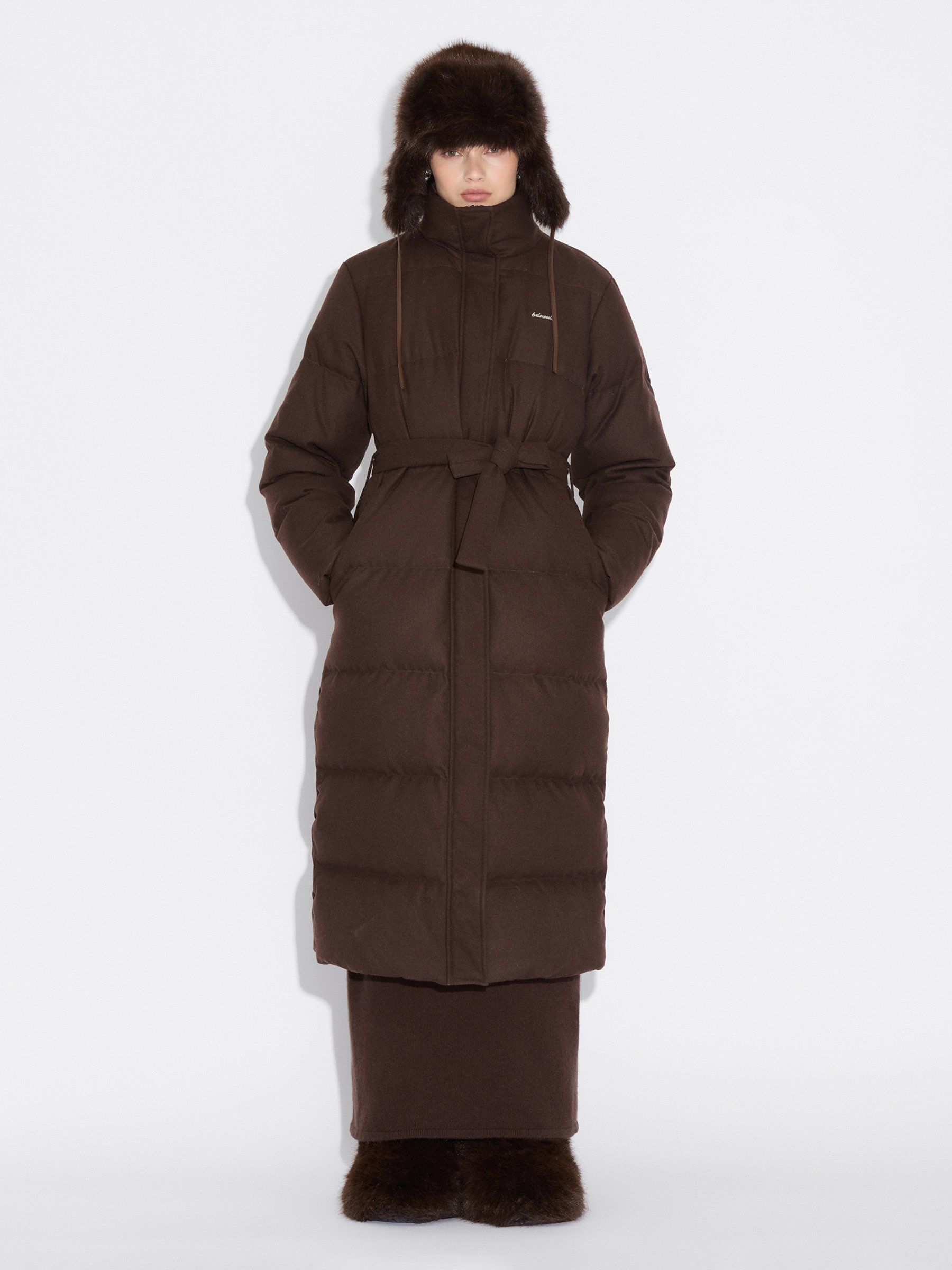 Tech Wool Down Coat
