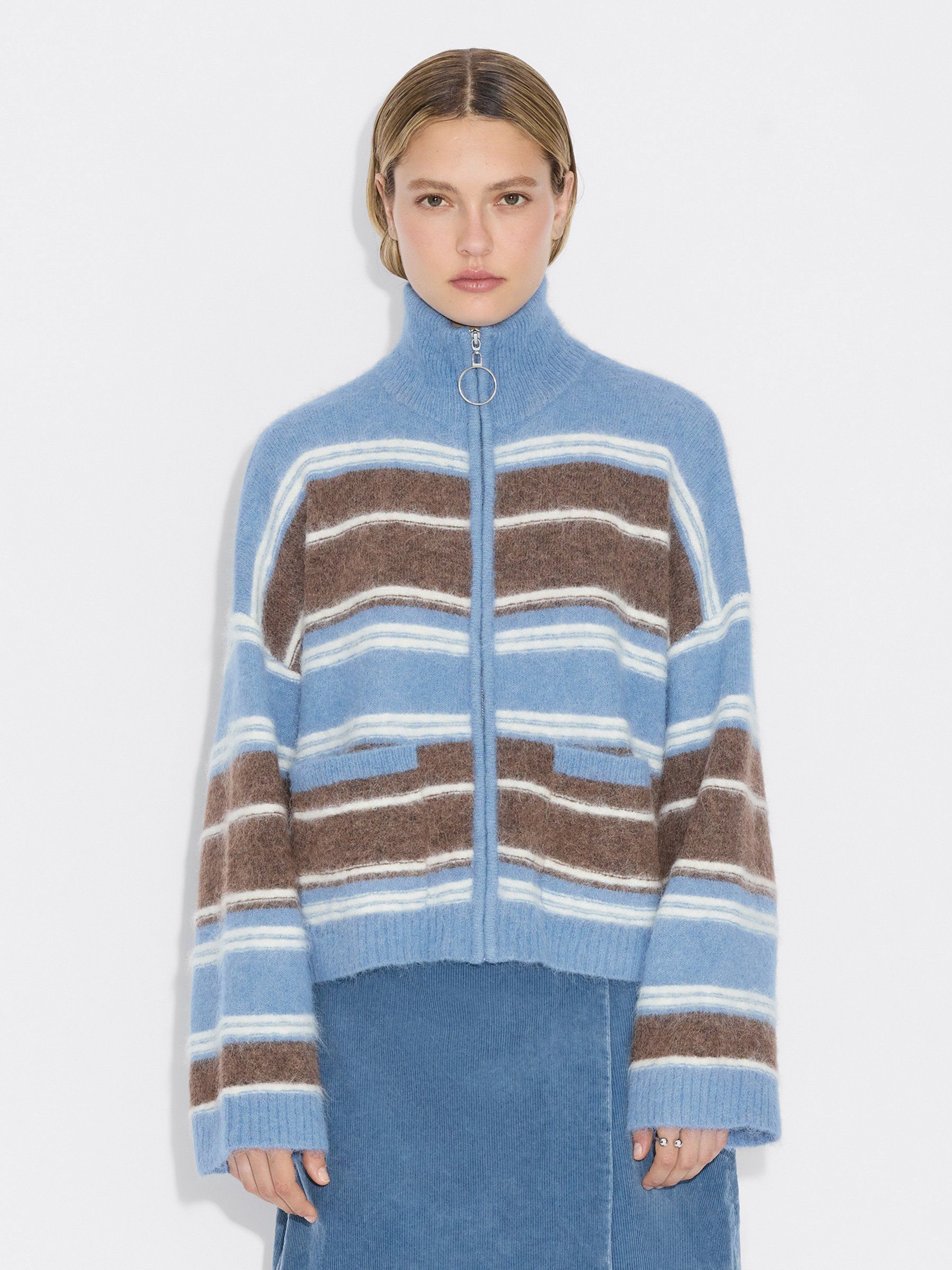 Tine Stripe Cardigan