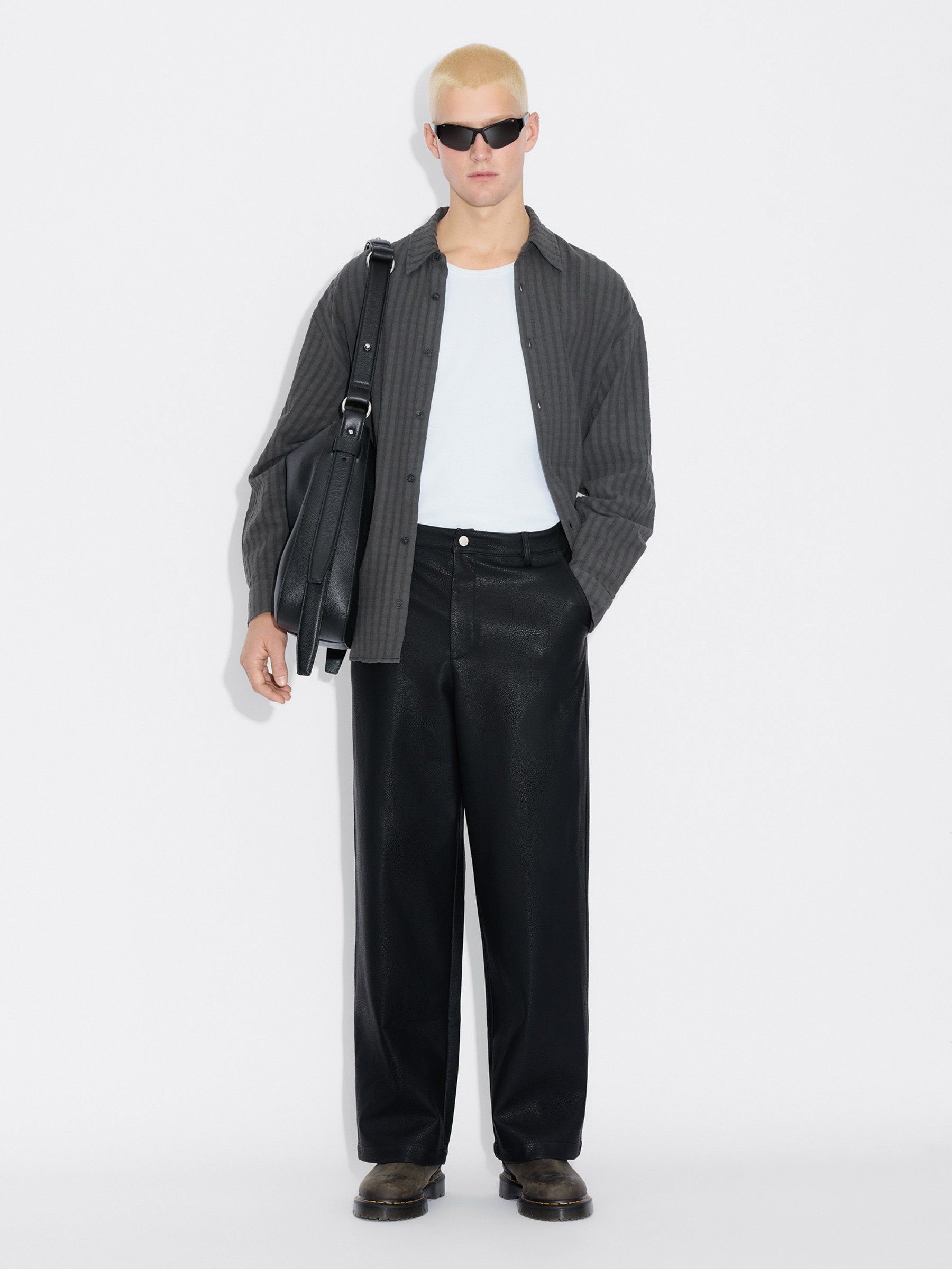 Claes FauxLeather Trousers