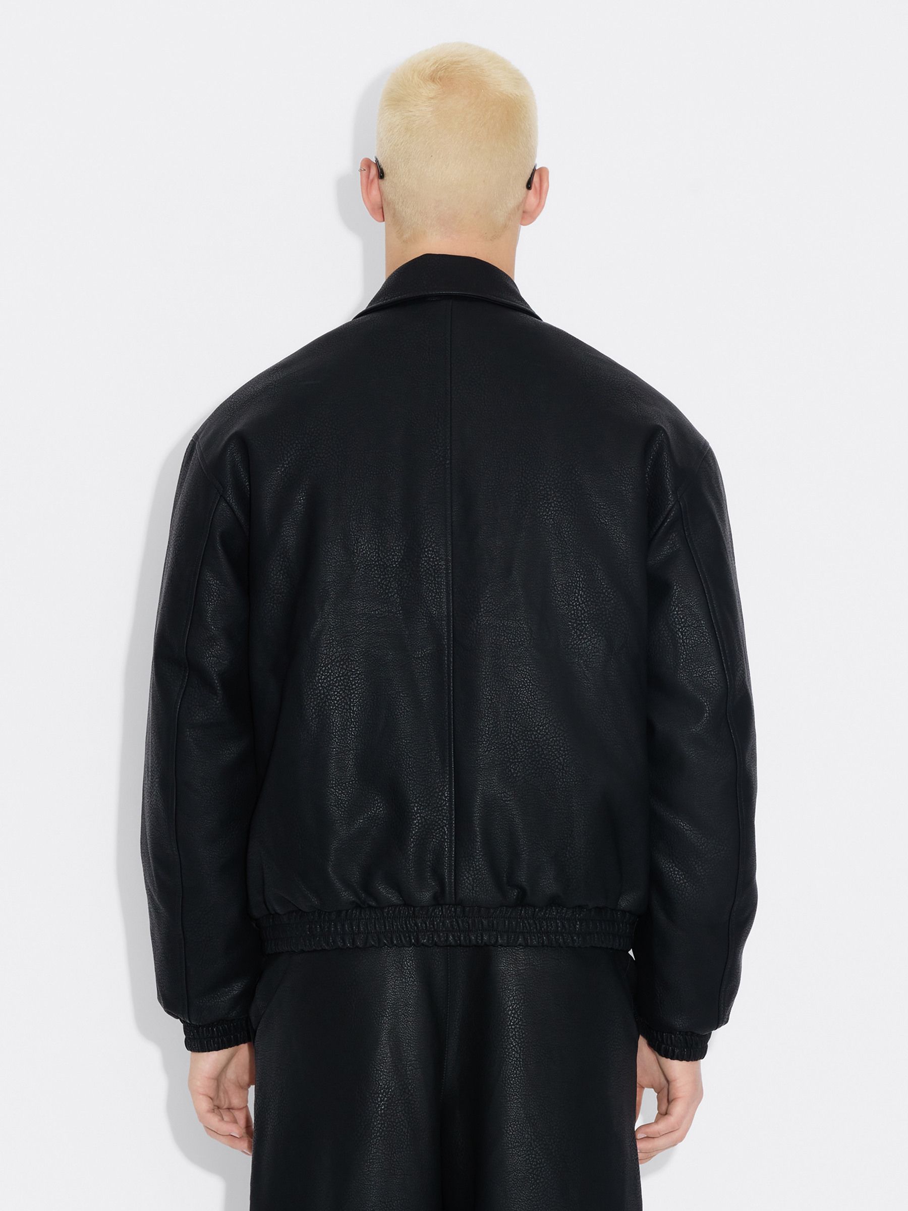 Claes Faux Leather Jacket