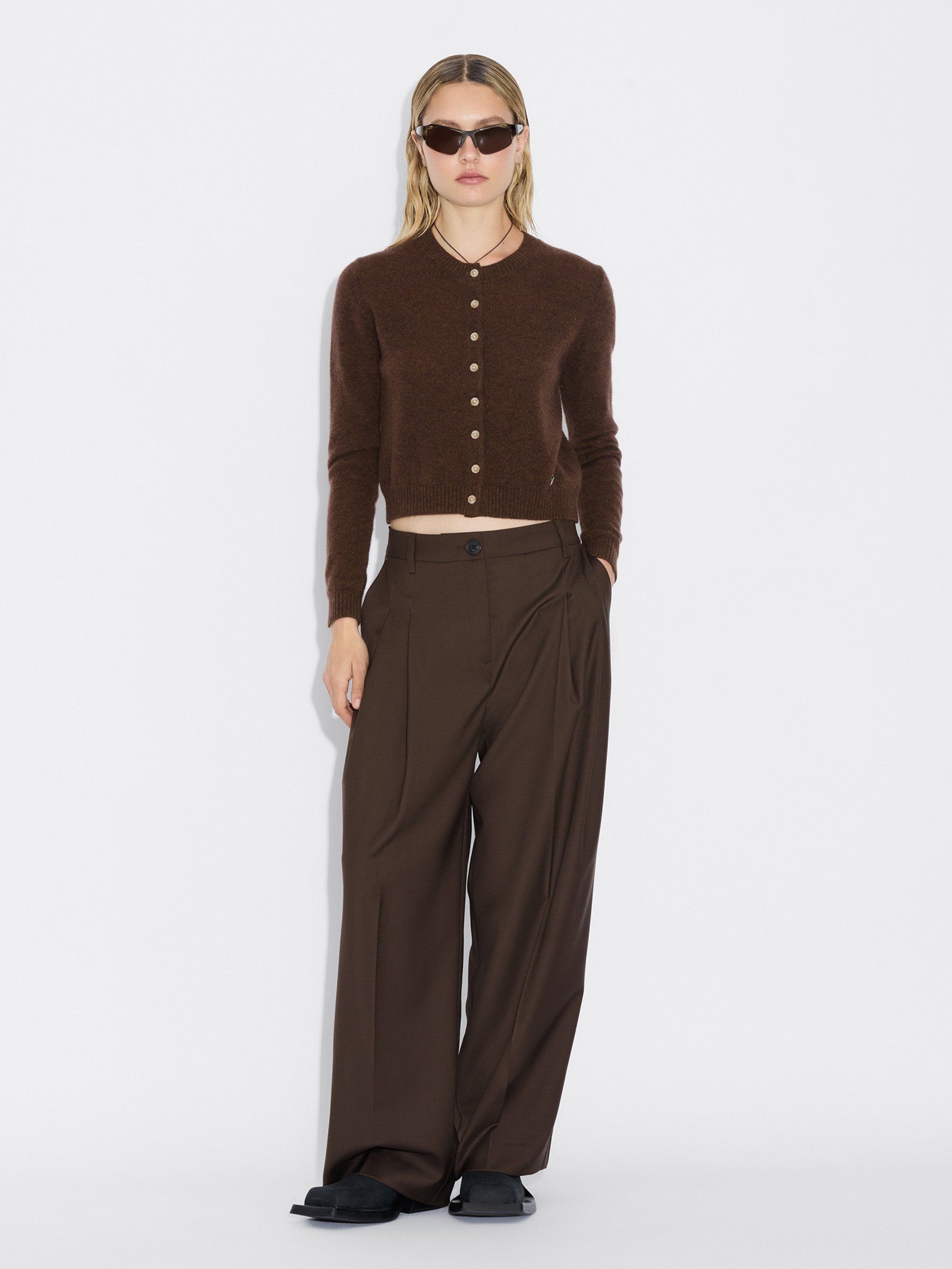 Alexa Pleat Trousers