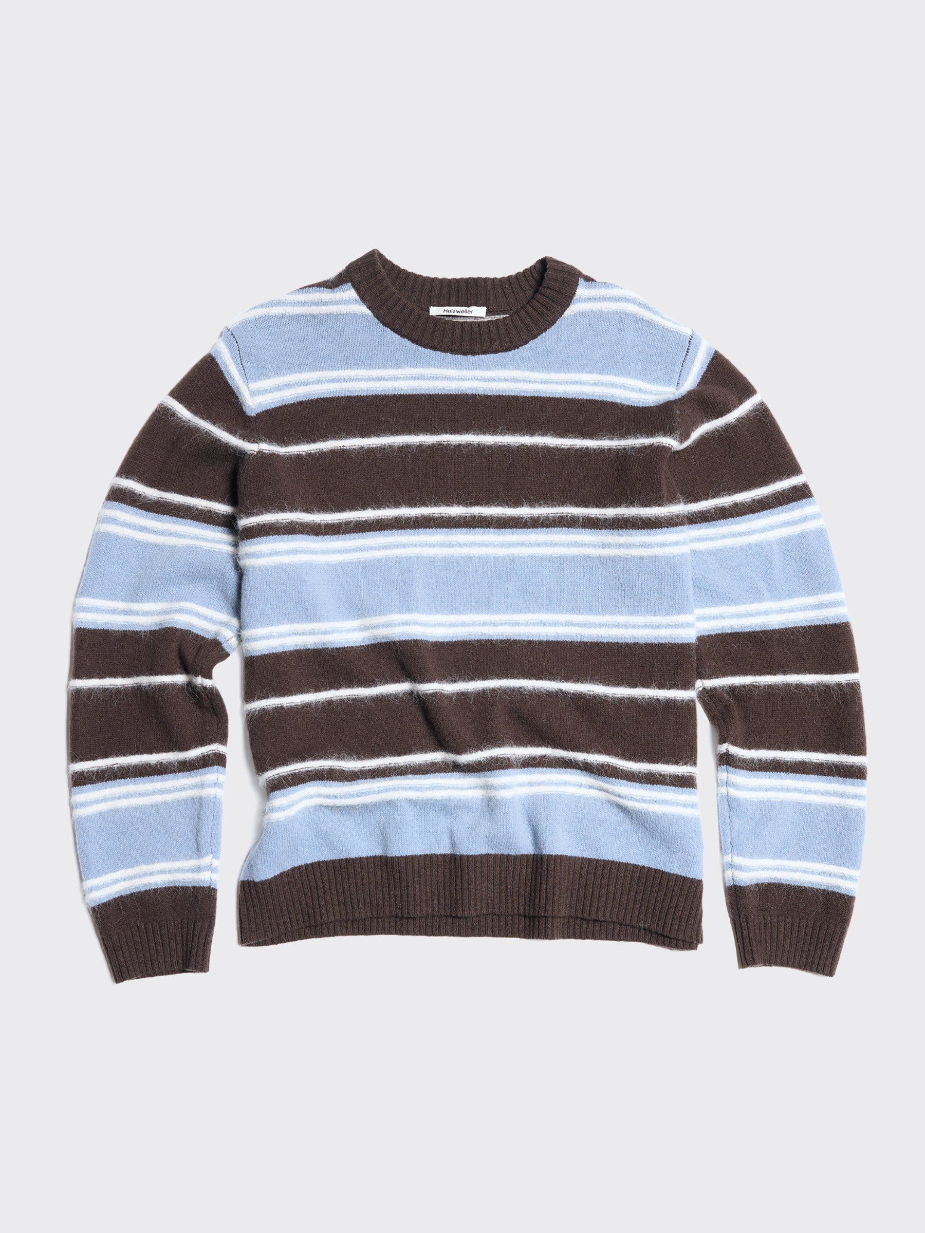 Wool Stripe Crew