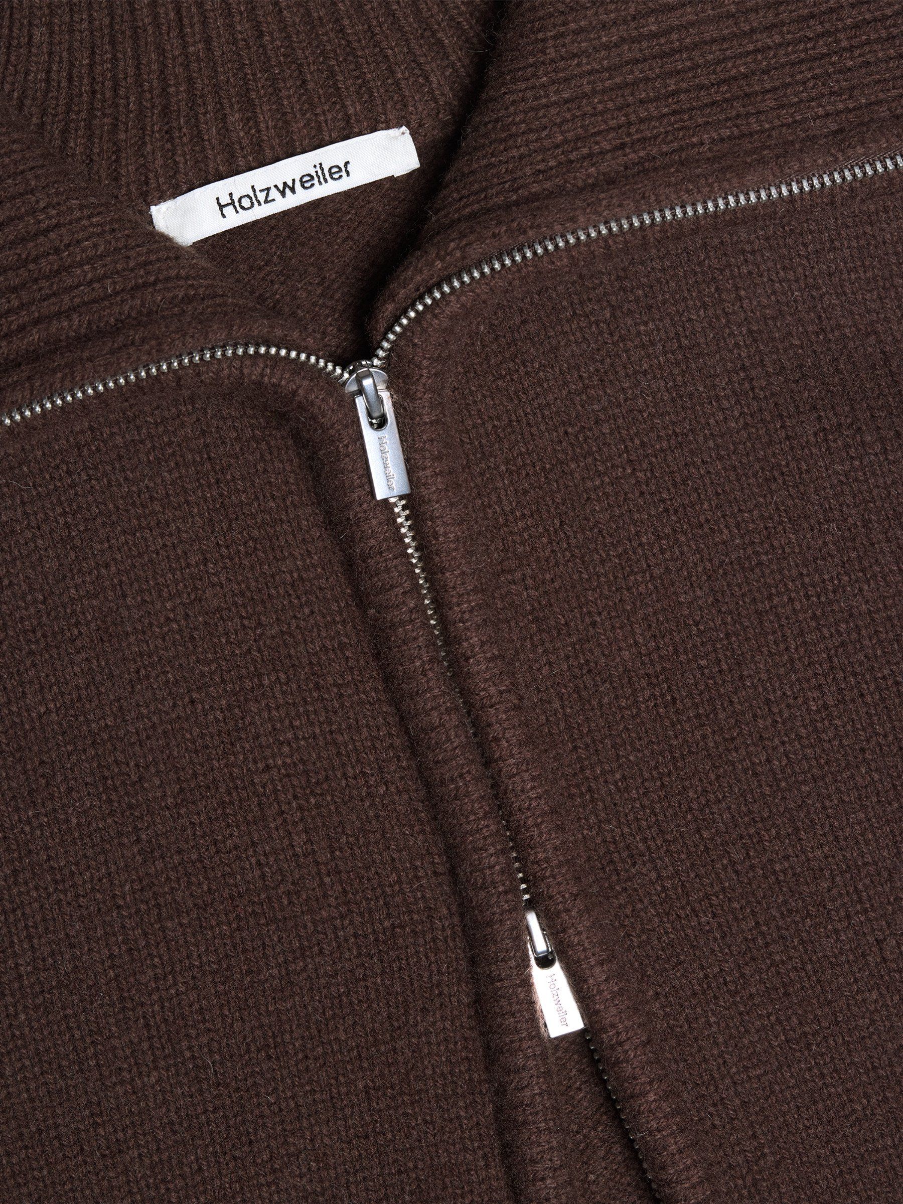 Line Wool Cardigan