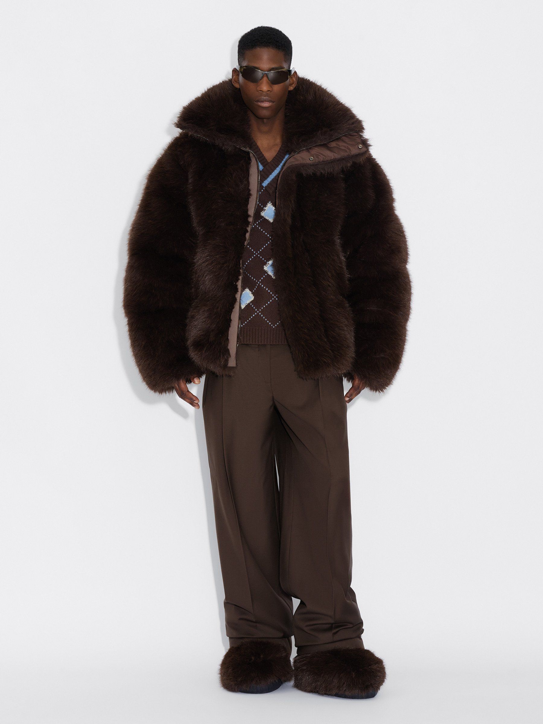 Narvik FauxFur Down Jkt