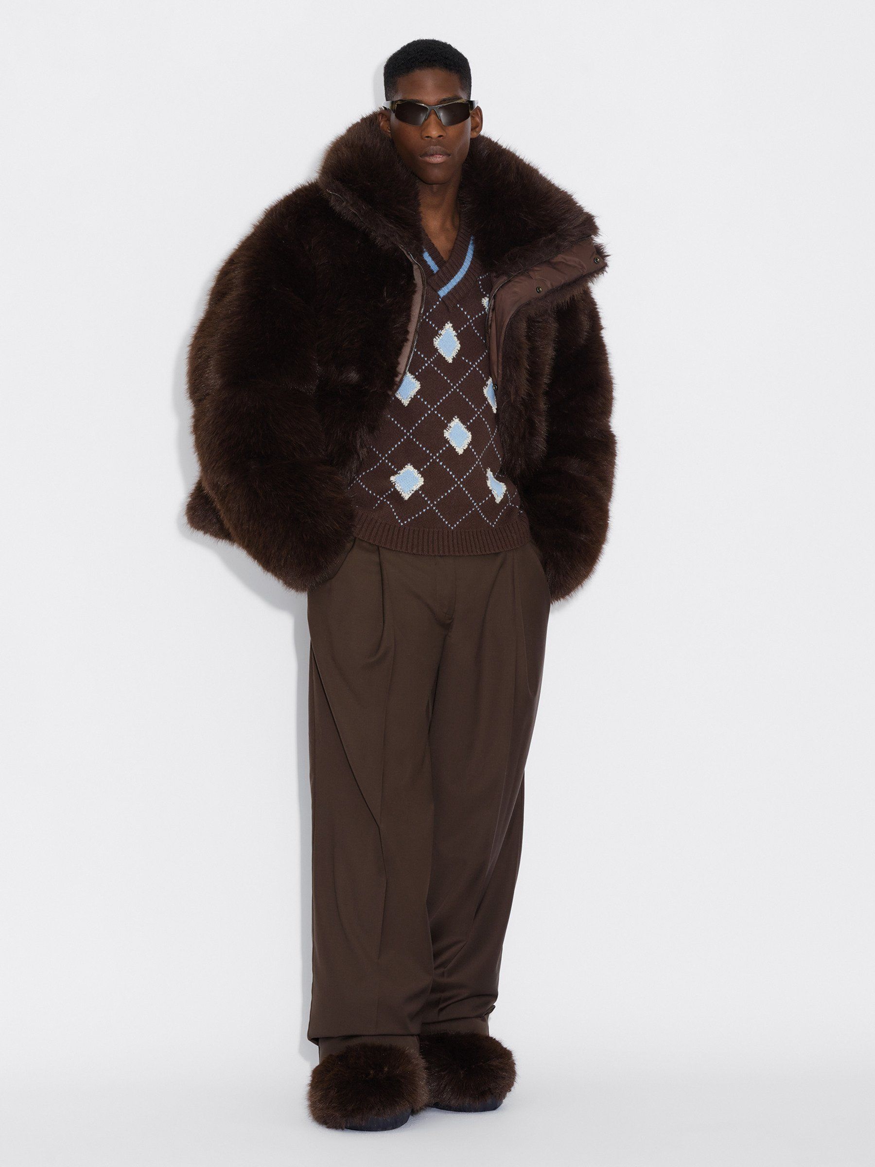 Narvik FauxFur Down Jkt