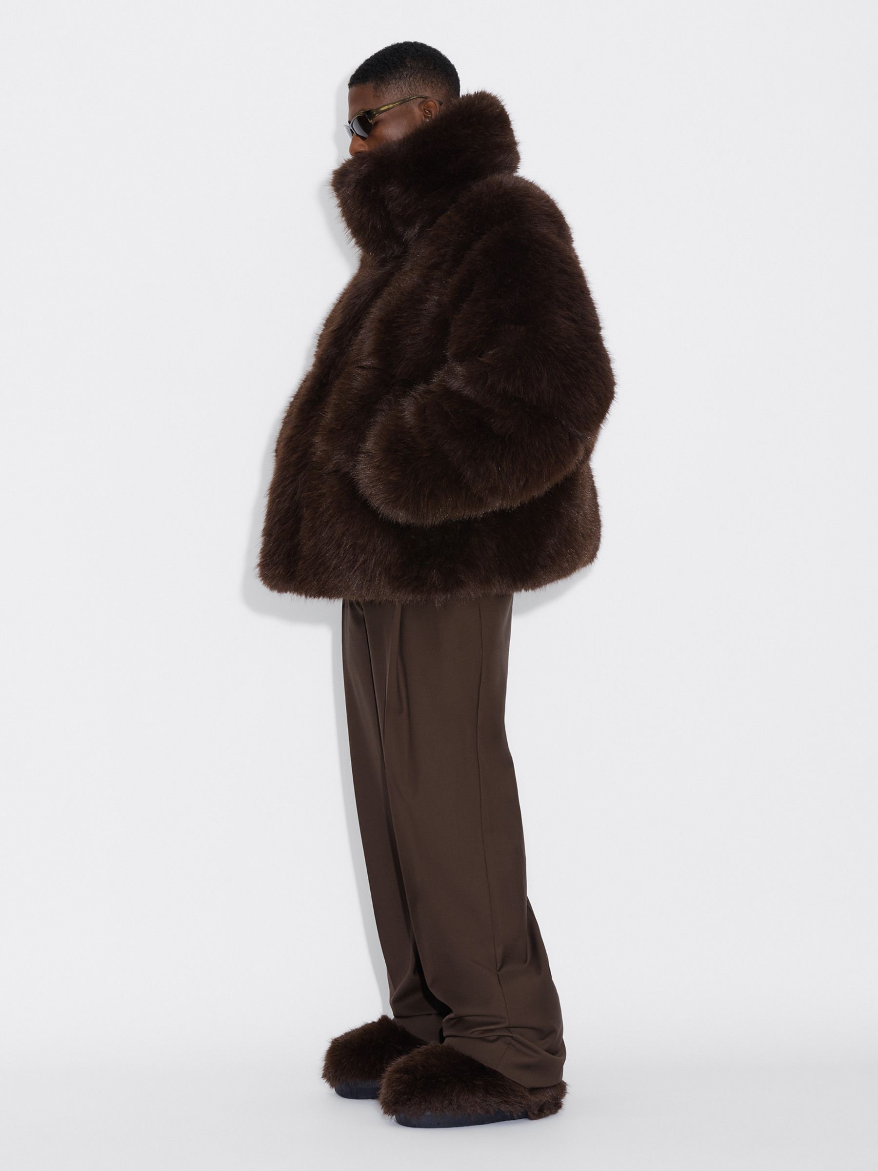 Narvik FauxFur Down Jkt