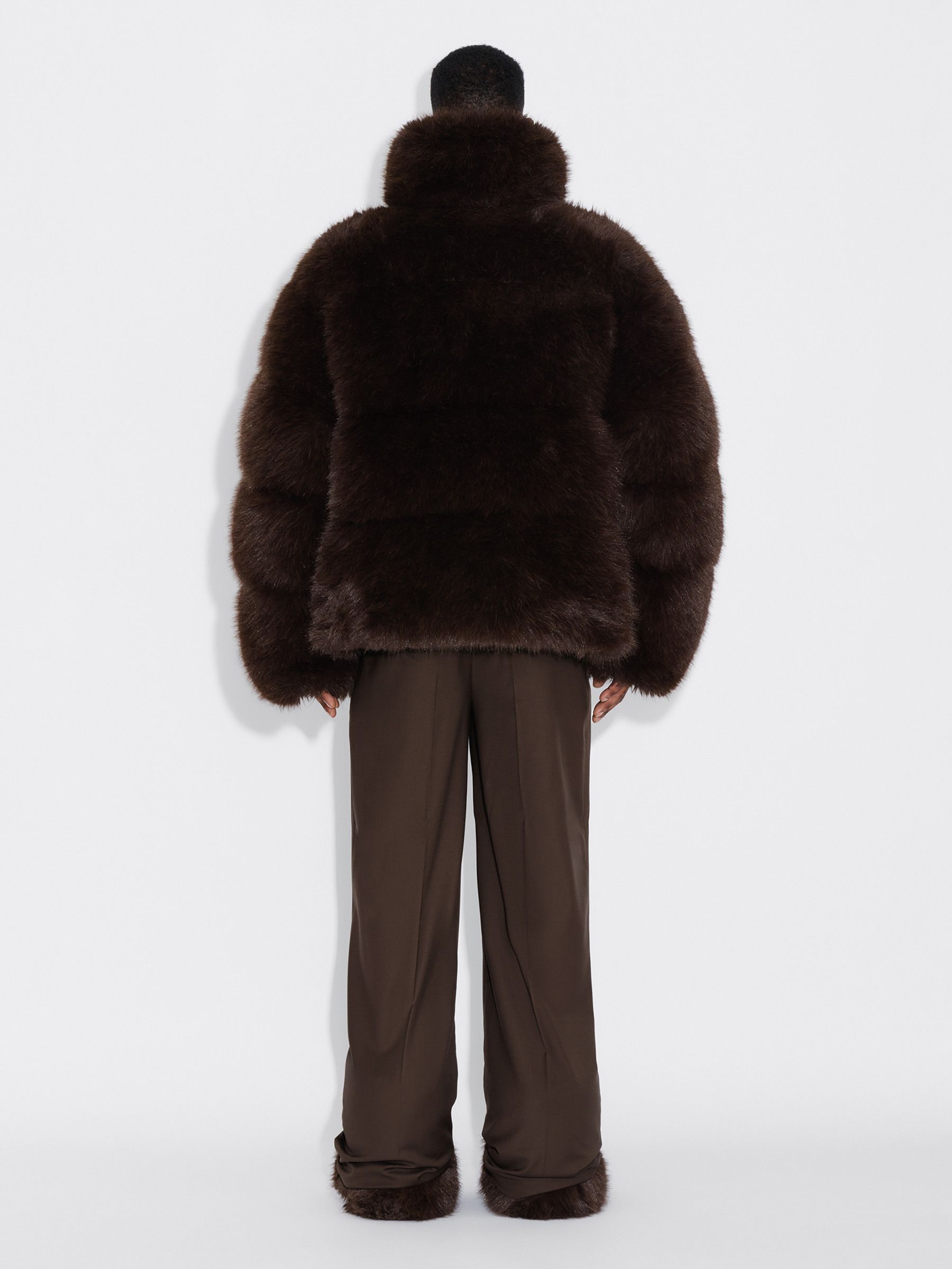 Narvik FauxFur Down Jkt