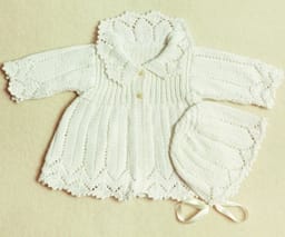 Baby Jakke, bukse,luer og sokker-Baby 16-11 - Jakke, bukse,luer og sokker