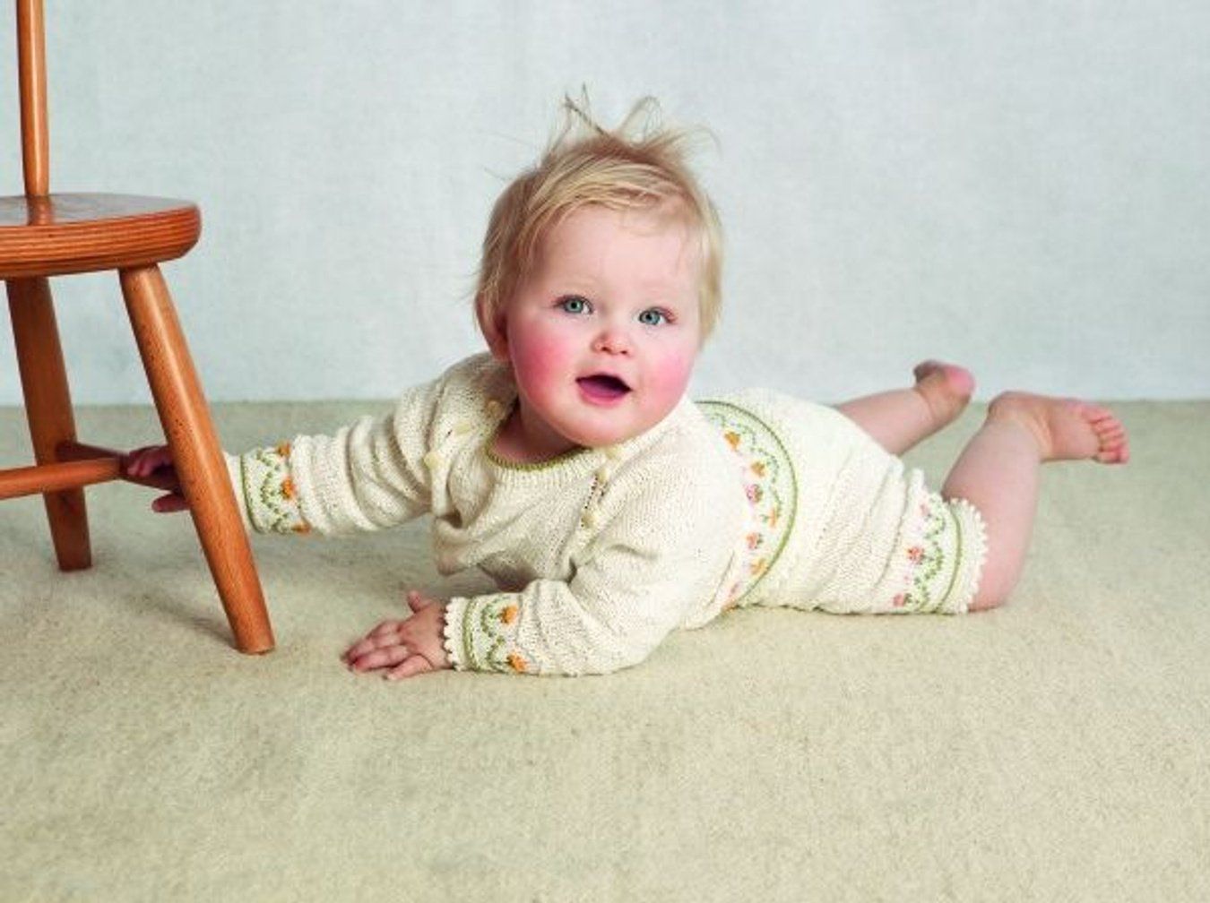 Baby Jakke, bukse,luer og sokker-Baby 16-11 - Jakke, bukse,luer og sokker