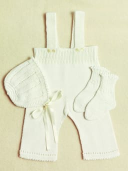 Baby Jakke, bukse,luer og sokker-Baby 16-11 - Jakke, bukse,luer og sokker
