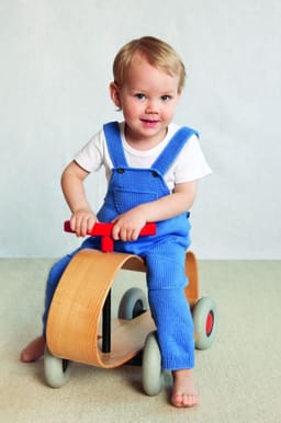 Baby Rettstrikket jakke og glattstrikket bukse-Baby 16-4 - Rettstrikket jakke og glattstrikket bukse