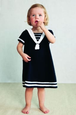 Baby Matrosdress og kjole-Baby 16-3 - Matrosdress og kjole