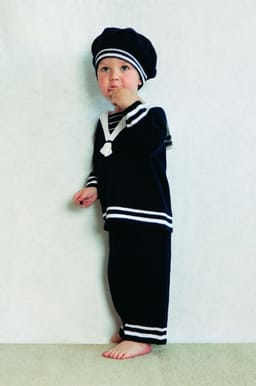 Baby Matrosdress og kjole-Baby 16-3 - Matrosdress og kjole