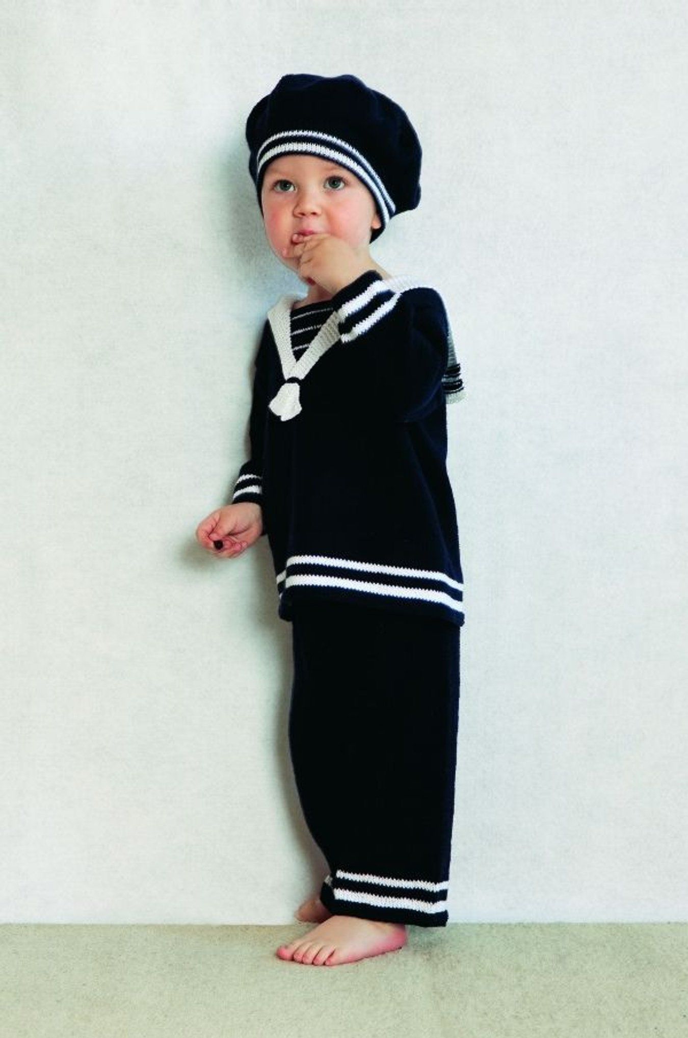 Baby Matrosdress og kjole-Baby 16-3 - Matrosdress og kjole