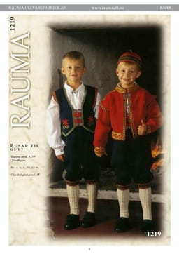 Bunad til gutt-R1219 - Bunad til gutt