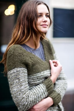 Mohair Lang og kort omslagstopp-Mohair 2-2 - Lang og kort omslagstopp