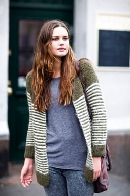 Mohair Lang og kort omslagstopp-Mohair 2-2 - Lang og kort omslagstopp