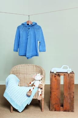 Baby Teppe i 2 farger-Baby 18-3 - Teppe i 2 farger