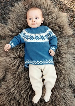 Baby Fana genser og bukse-Baby 26-2 - Fana genser og bukse
