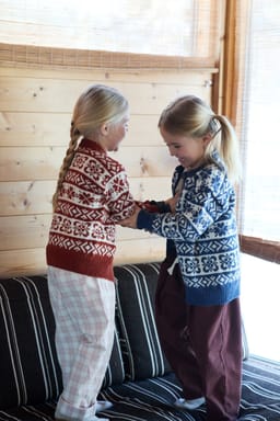 470 Hyttekofta til barn-470 Hyttekofta til barn