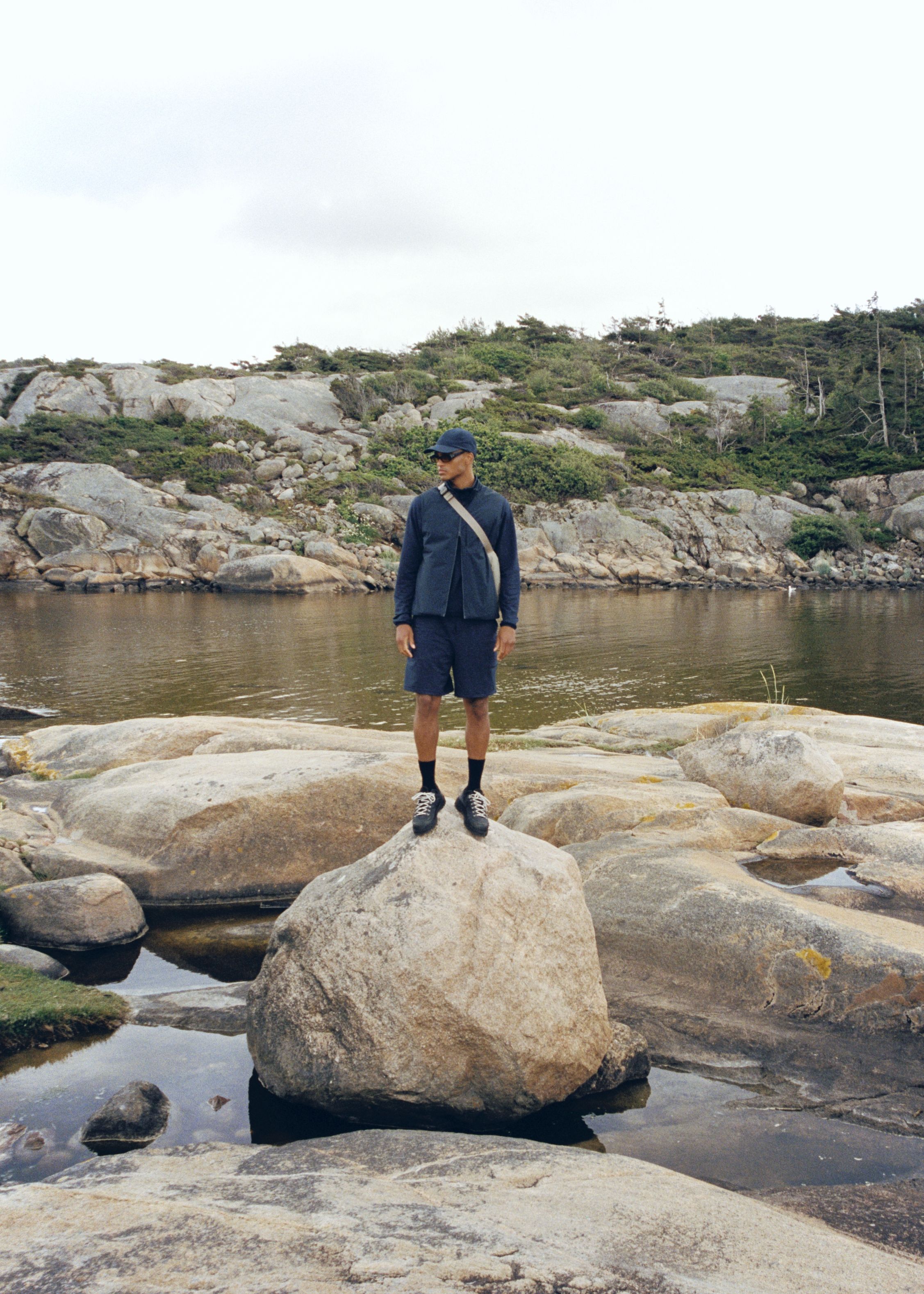Man wearing the Randers insulated jacket from BLÆST