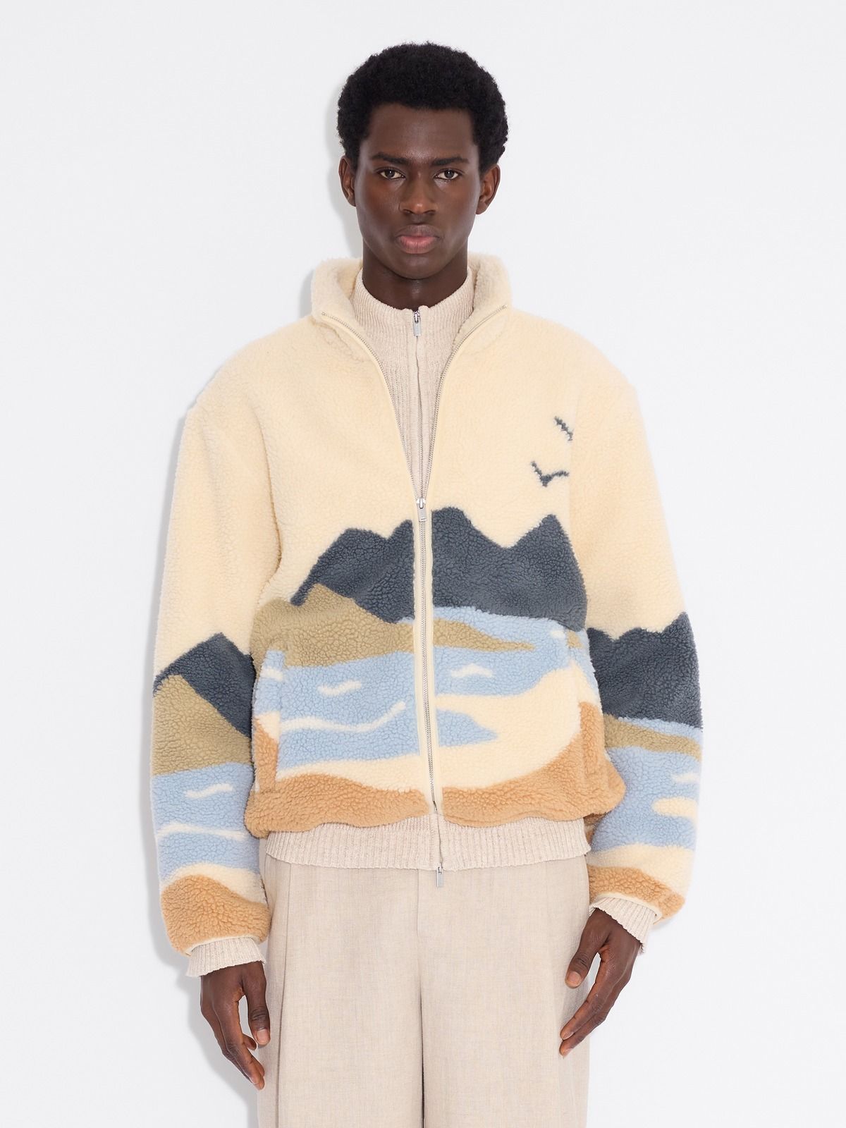 Rype Fleece Jacket - Lt. Yellow Mix - Holzweiler