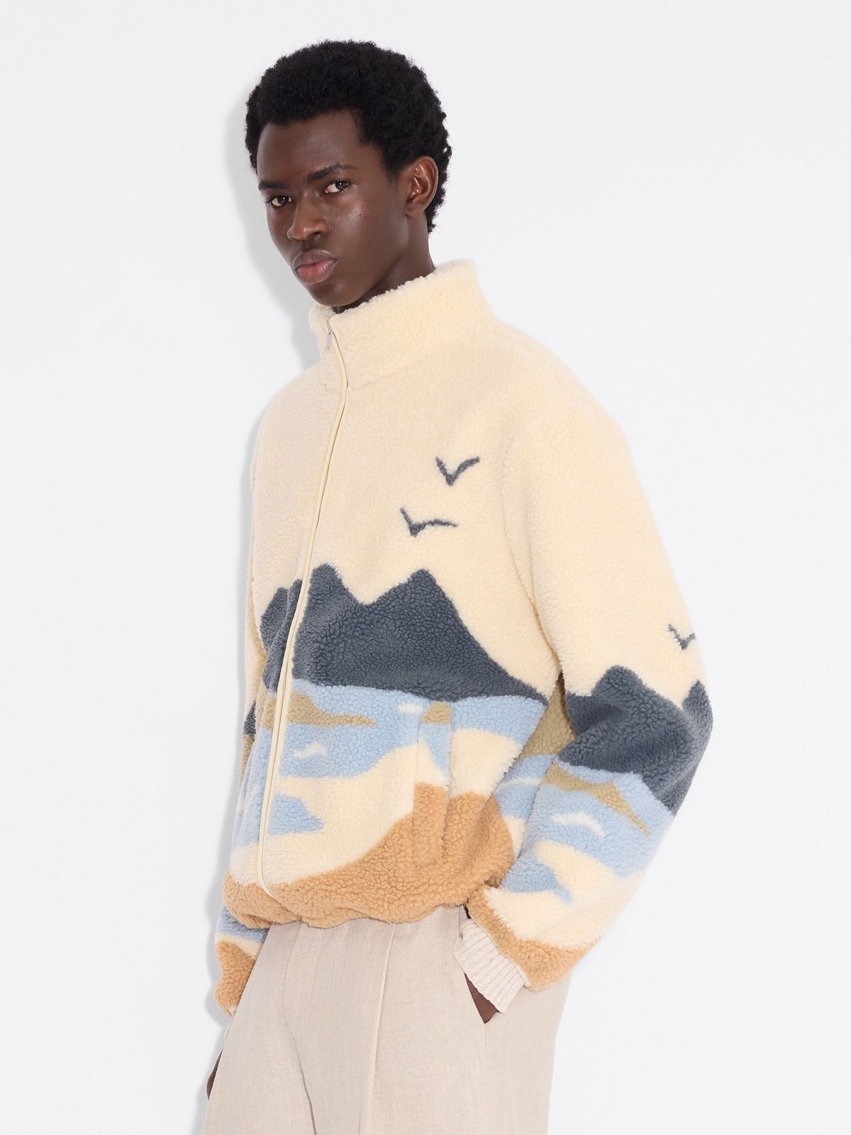 Rype Fleece Jacket - Lt. Yellow Mix - Holzweiler